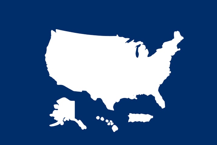 Icon: Map of the United States