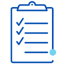 Icon: Checklist on a clipboard